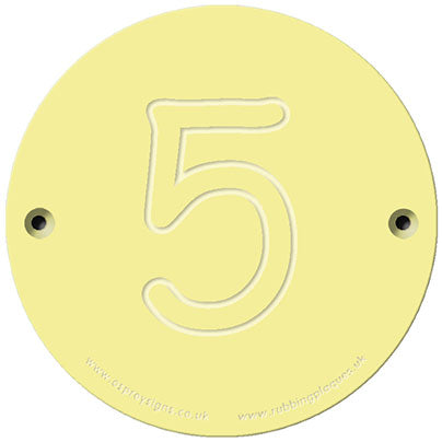 Rainbow Rubbing '5'