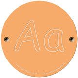 Rainbow Rubbing 'Aa'