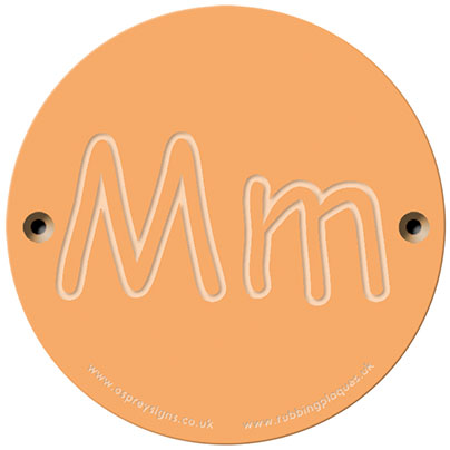 Rainbow Rubbing 'Mm'