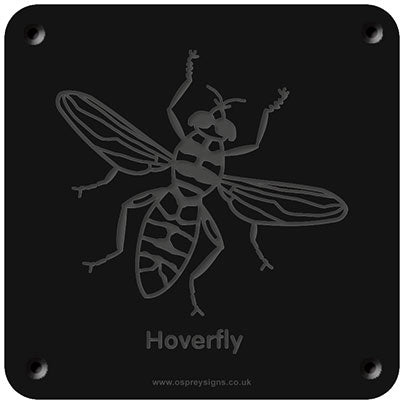 'Hoverfly' rubbing plaque
