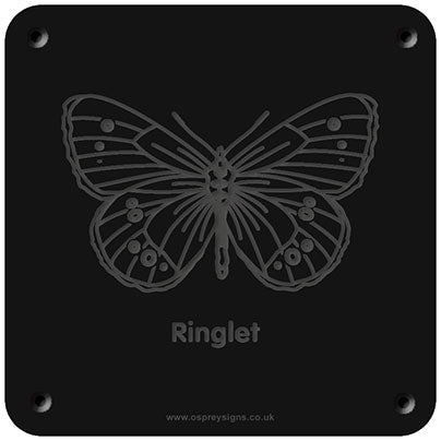 'Ringlet' rubbing plaque