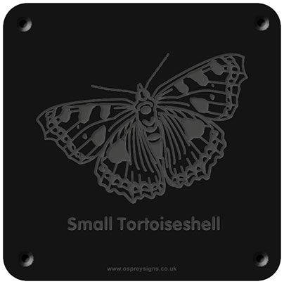 'Small tortoiseshell' rubbing plaque