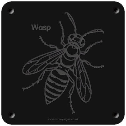 'Wasp' rubbing plaque