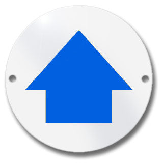 Waymarker Disc - Blue Arrow - Pack of 20