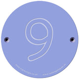 Rainbow Rubbing '9'