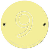 Rainbow Rubbing '9'