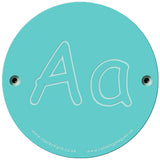 Rainbow Rubbing 'Aa'