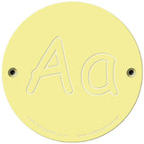 Rainbow Rubbing 'Aa'