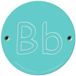 Rainbow Rubbing 'Bb'