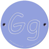 Rainbow Rubbing 'Gg'