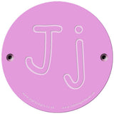 Rainbow Rubbing 'Jj'
