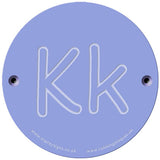 Rainbow Rubbing 'Kk'