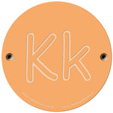 Rainbow Rubbing 'Kk'