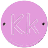 Rainbow Rubbing 'Kk'