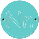 Rainbow Rubbing 'Nn'