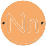 Rainbow Rubbing 'Nn'