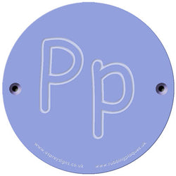Rainbow Rubbing 'Pp'