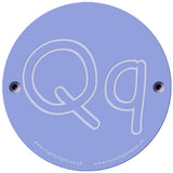 Rainbow Rubbing 'Qq'
