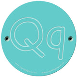 Rainbow Rubbing 'Qq'
