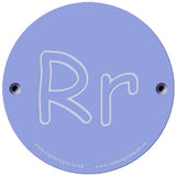 Rainbow Rubbing 'Rr'