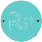 Rainbow Rubbing 'Rr'
