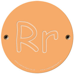 Rainbow Rubbing 'Rr'