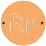 Rainbow Rubbing 'Rr'
