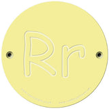 Rainbow Rubbing 'Rr'