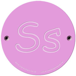 Rainbow Rubbing 'Ss'