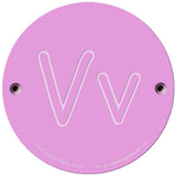 Rainbow Rubbing 'Vv'
