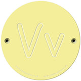 Rainbow Rubbing 'Vv'