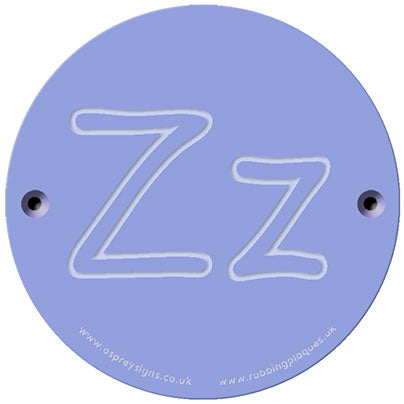 Rainbow Rubbing 'Zz'