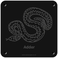 'Adder' rubbing plaque