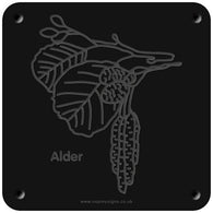 'Alder' rubbing plaque