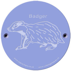 Rainbow Rubbing 'Badger'