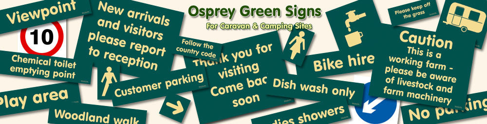 Osprey Green Signs