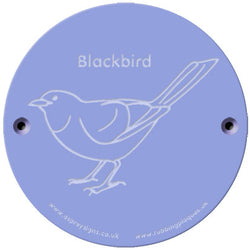 Rainbow Rubbing 'Blackbird'