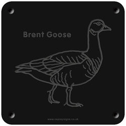 'Brent goose' rubbing plaque