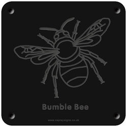 'Bumble bee' rubbing plaque