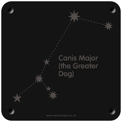 'Canis major' rubbing plaque