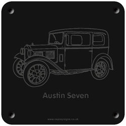 'Austin Seven' rubbing plaque