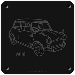 'Mini' rubbing plaque