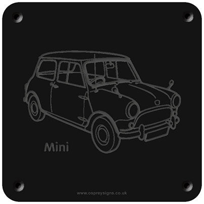 'Mini' rubbing plaque