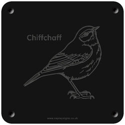 'Chiffchaff' rubbing plaque