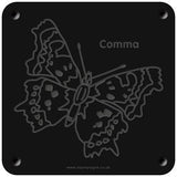 'Comma' rubbing plaque