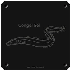 'Conger eel' rubbing plaque