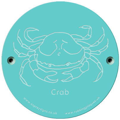 Rainbow Rubbing 'Crab'