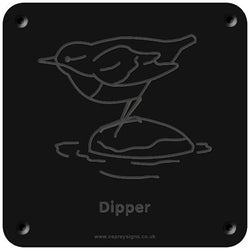 'Dipper' rubbing plaque