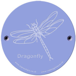 Rainbow Rubbing 'Dragonfly'