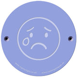 Rainbow Rubbing 'Emoji sad'